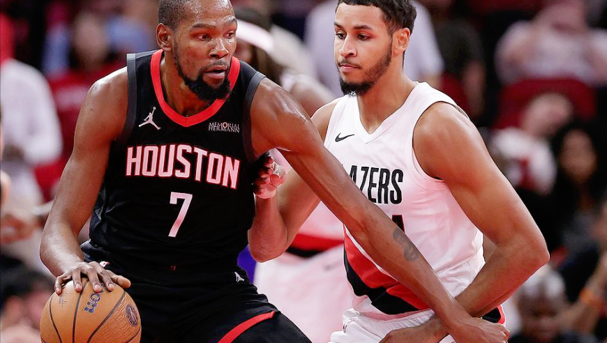 125.5分联盟第一！KD带火箭升西部第三，这才是超巨的价值