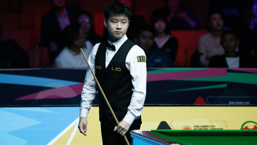 赵心童用准度硬刚世界第二 13秒光速出杆清台轰140