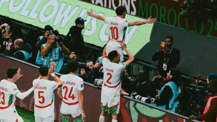 非洲杯：摩洛哥2-0喀麦隆晋级四强 卜拉辛-迪亚斯、萨伊瓦里破门