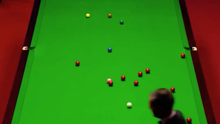 斯诺克史上最劲爆黑人！全程不走位输出，特鲁姆普无奈认输｜体坛记忆