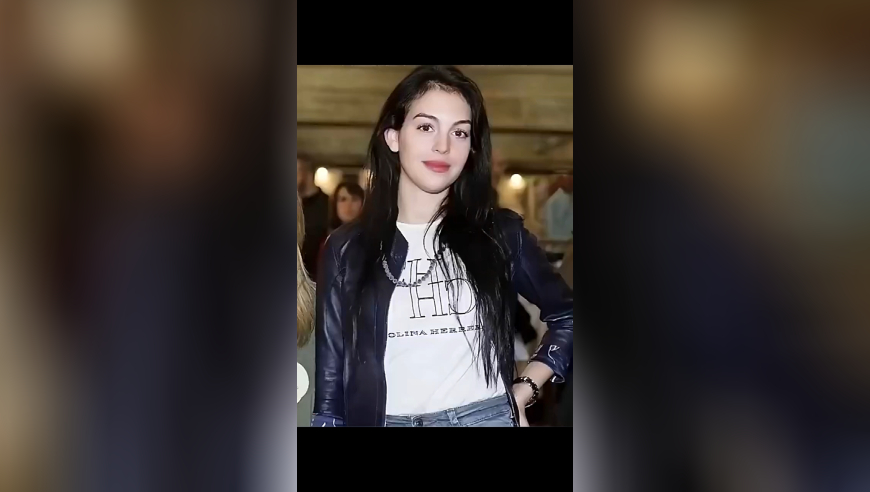 C罗向乔治娜求婚成功！看看乔治娜早期的神仙颜值，太美了