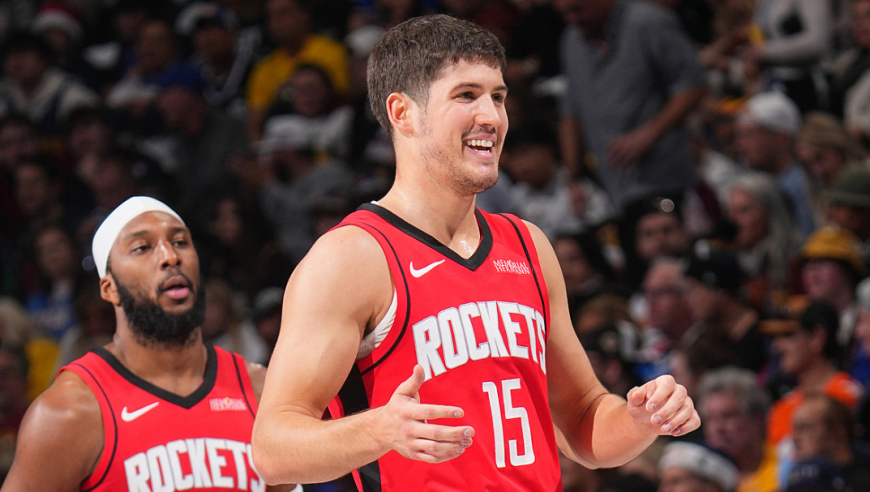 火箭谢泼德vs掘金26分全过程：6记三分球+一人狂轰11-0打爆掘金