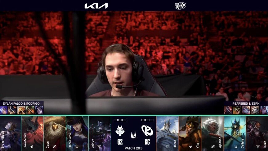 G2 3-2 KC：KC让二追二功亏一篑，G2三龙魂鏖战决胜登顶欧洲