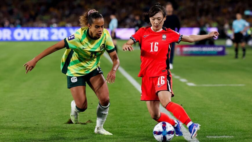 女足亚洲杯：中国队对手浮现！澳大利亚绝平韩国，菲律宾力克伊朗