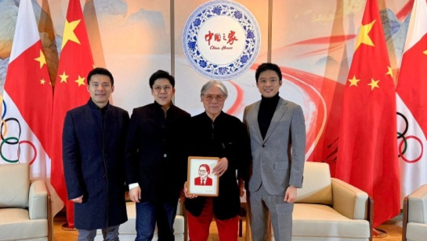 霍启山三兄弟赴米兰庆父亲80大寿，全家于中国之家共度生日