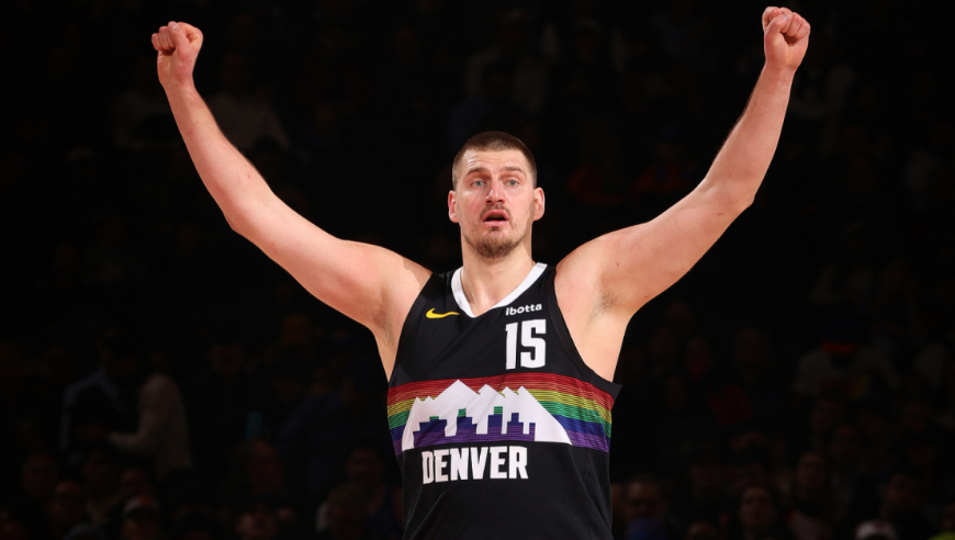 掘金纽约末节最后1分钟精华版：穆雷准绝平 约基奇0.6秒差点绝杀