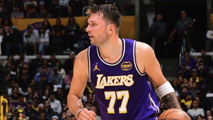 东契奇率湖人夺5连胜！35+9+13+5抢断险胜马刺 新星对决完胜文班