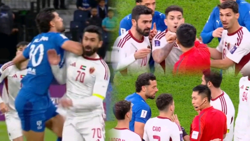 努涅斯双响助利雅得新月赢球！马宁吹罚争议肘击被围住，铁面维护权威