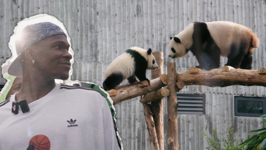 《Believe That.》第二期：BELIEVE IN CONNECTION  共赴热场丨硬汉被萌化！爱德华兹初见熊猫秒被控狂赞：太神奇！