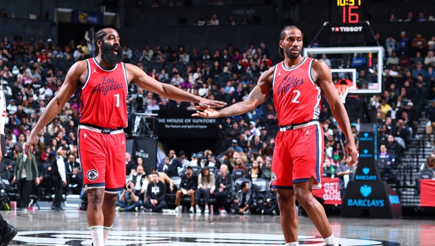 18战15胜，快船队创联盟第一！哈登首节14分定调小卡28+5又破纪录