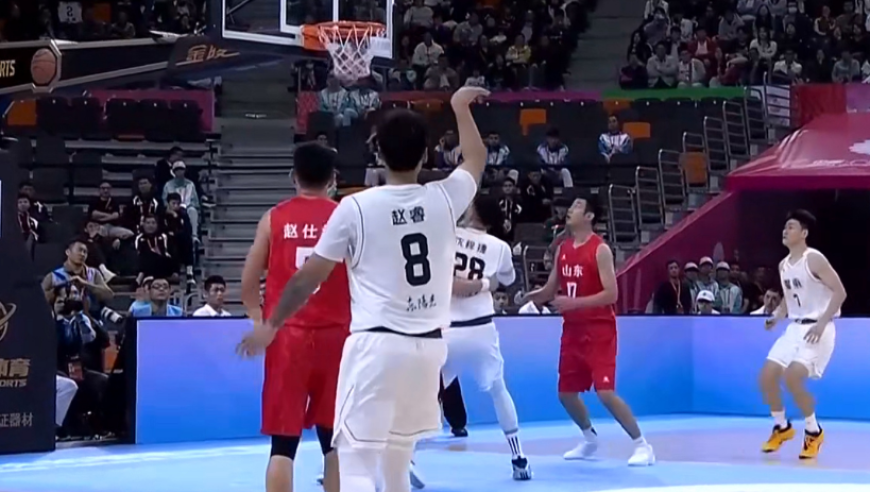 夺冠大热！广东全运男篮大胜开门红 赵睿徐杰双枪合砍35分胡明轩低迷