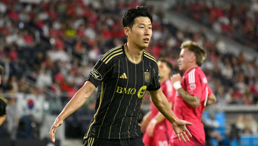 亚洲天王！美职联孙兴慜95分钟绝平救主，任意球直挂死角当点球踢