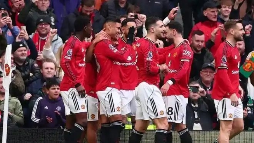 曼联3-2富勒姆，赛后评分：卡塞米罗8.7分最高，B费2助攻