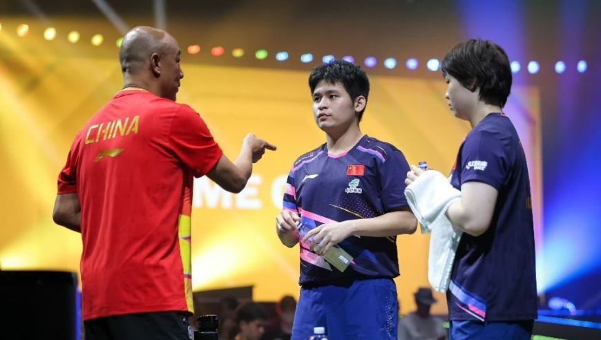 乒乓总决赛：混双4强全部诞生！国乒主力5胜1负，将迎战松岛张本