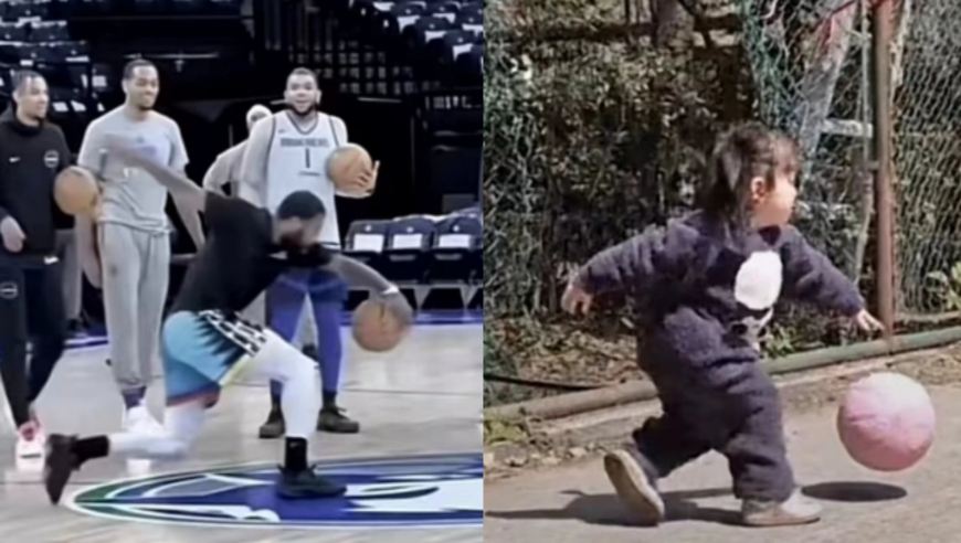 欧文东莞批发市场？幼儿园学生成未来之星，踩着跷板双手控球