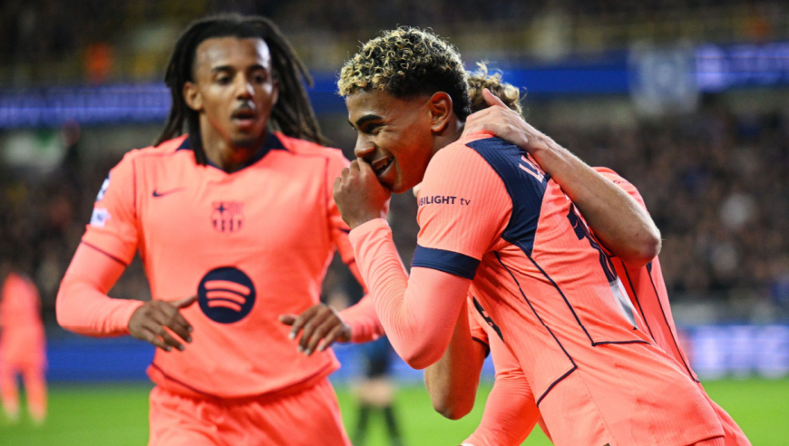 险被绝杀流量拉满！速看巴萨3-3布鲁日：亚马尔惊艳过人造两球救主