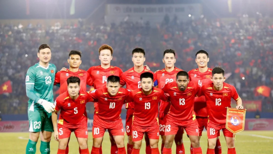 世界排名：越南队下降1位，亚洲第19