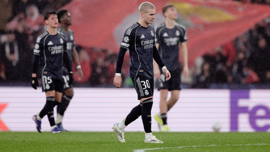 耻辱的2-4！皇马掉链子无缘直通：从第3跌第9，附加赛过关或再遇曼城