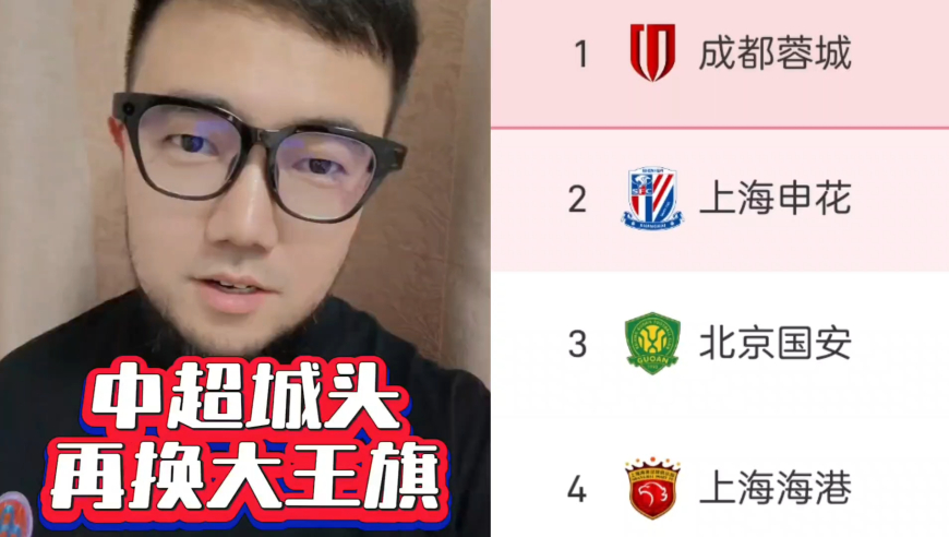 潘谈中超 | 中超争冠，城头再换大王旗，你最看好谁？