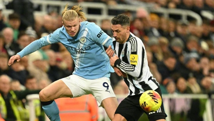 哈兰德屡失良机，曼城1-2不敌纽卡，瓜迪奥拉16场不败金身告破