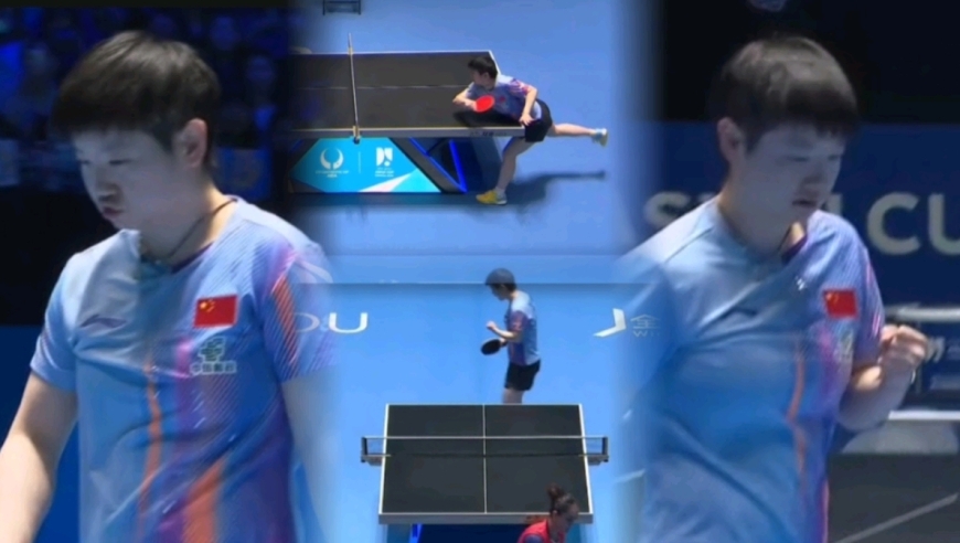 孙颖莎亚洲杯两连胜给力：正手连续暴击印度一姐，骑在桌上杀球威力猛