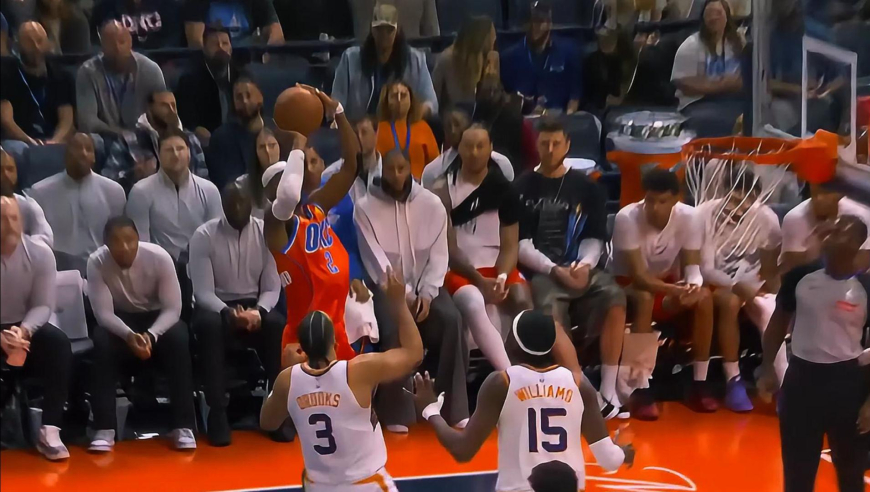 梦幻开局！雷霆防守反击+单打硬解 开场三分钟轰出11-2碾压太阳