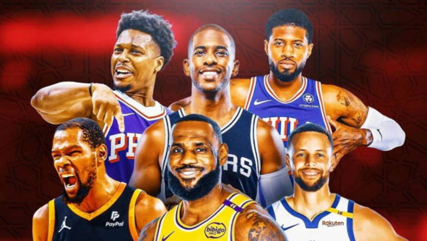 美媒重排NBA现役前十球星：詹姆斯第8，字母哥第4，前3无悬念
