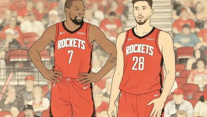 2换1！美媒撰重磅交易方案，场均8+8中锋顶替亚当斯，驰援火箭？