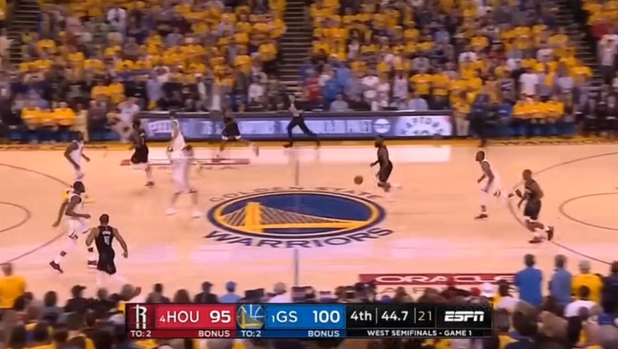 19年赛季G1哈登对上杜兰特互相飙分时刻