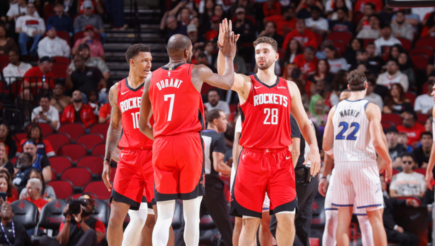 火箭魔术加时赛生死时刻：杜兰特死神降临 火箭四罚全中定胜局