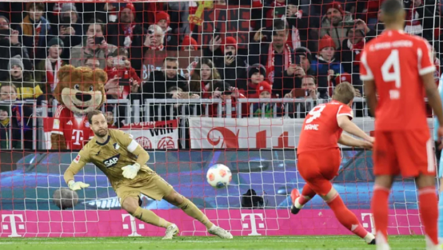 凯恩踢疯了！半场独造3球，点球双响，跻身五大联赛历史射手榜前10