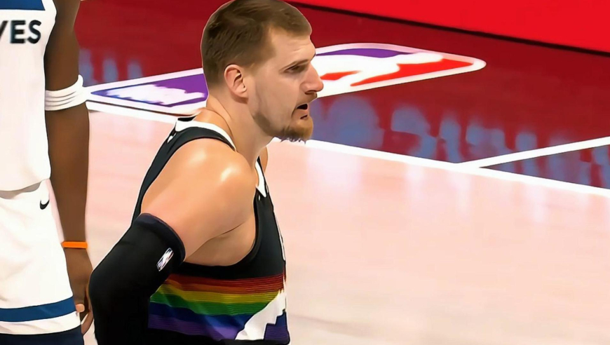 双塔又如何！约基奇vs森林狼首节18分全过程：神仙2+1戏耍戈贝尔