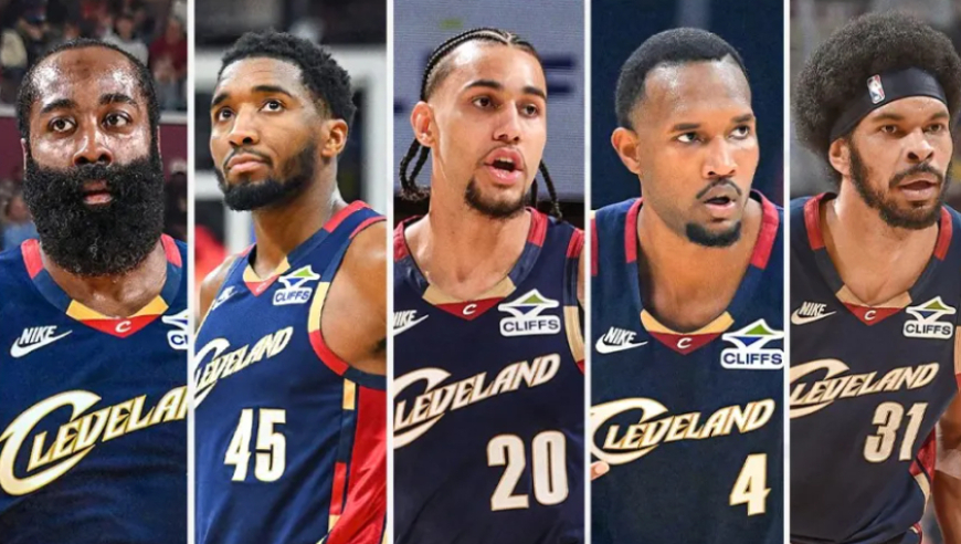 6年5队开启最后一搏！数据解读哈登加盟骑士：他与米切尔&ldquo;1+1>2&rdquo;