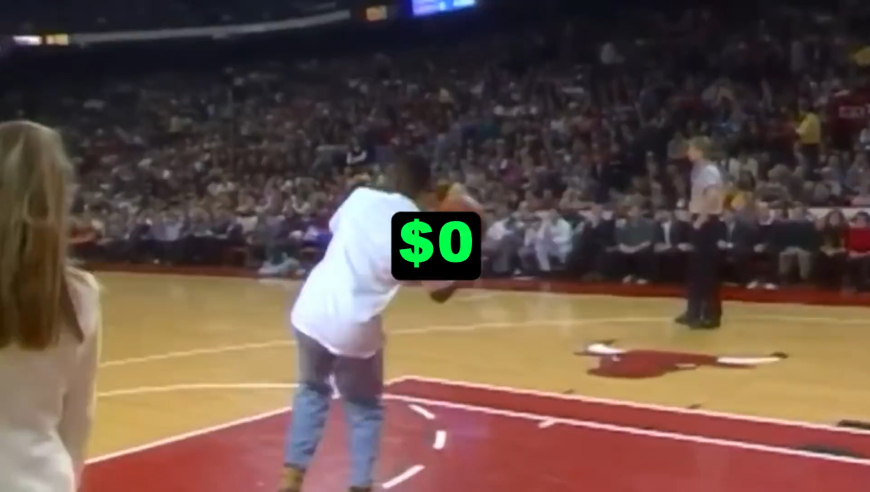 他命中了百万美元一投，但他们却不想付钱...