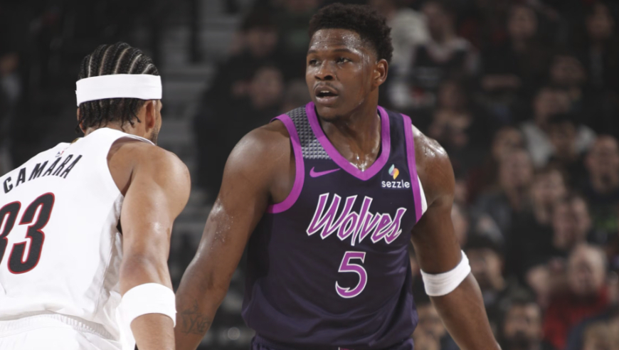 森林狼三杀开拓者！爱德华兹34分拒绝逆转 末节9中1仍飙进关键三分