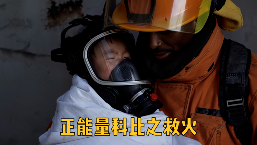 消防员科比舍己救人