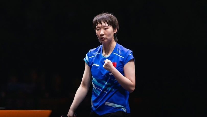 祝贺！世界乒联恭喜王曼昱：迎来职业生涯新里程碑，对决1米80新星