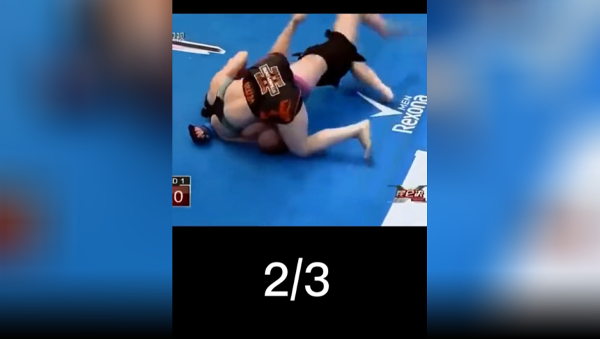 体坛记忆｜拳手将中国姑娘打成脑震荡，还要打丽姐，被丽姐狂砸上百拳（２）