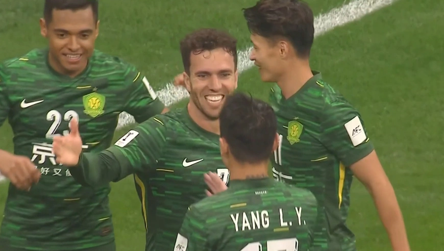 2分钟看国安如何3-0完胜大埔：塞鸟神来之笔脚后跟+双响，张玉宁破门取亚战首胜