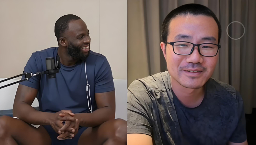 杜兰特在勇士排老几？追梦高情商回应徐静雨，后者搞笑灌输新名词