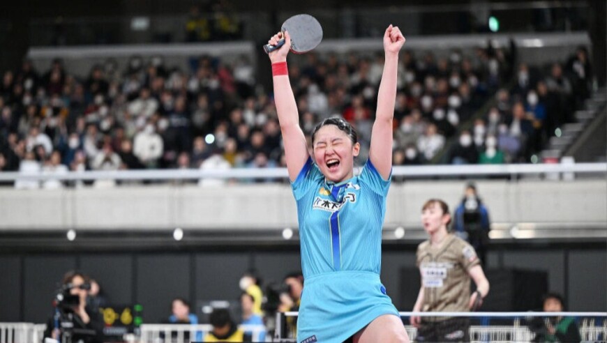 国乒要注意了！张本美和挑起日本乒乓大梁