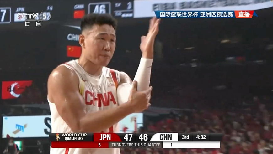 中国男篮第三节轰23-5攻击波回顾 赵继伟贺希宁发威