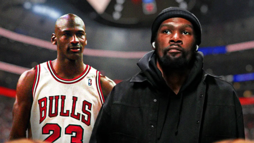 杜兰特只差26分超乔丹！本人回应：我想像MJ那样让防守者心生恐惧