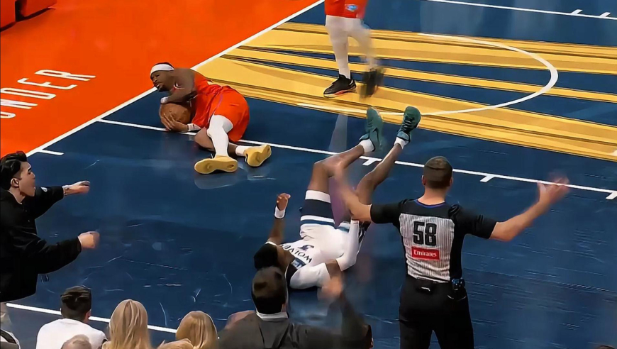 开启罚球模式！森林狼末节起势追回分差 亚历山大连造犯规六罚全中