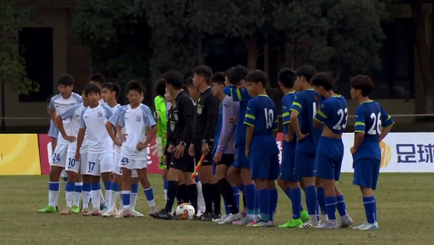 申花U14豪取三连胜！钱潮杯两球完胜浙江U14，双方实力差距悬殊