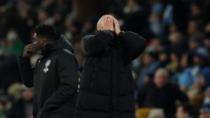 瓜帅频繁爆冷拖累球队 曼城若无缘欧冠前8 2月28天需踢9场比赛