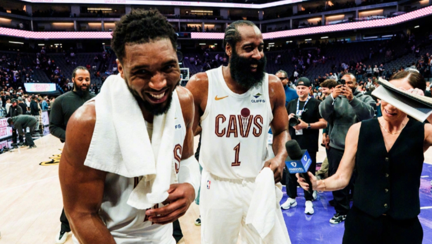 哈登首秀末节15分开门红 5大理由无缝融入骑士剑指冠军丨篮不住嘴