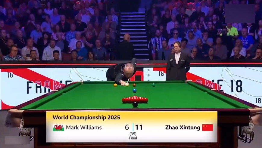 体坛记忆｜开场就暴走，赵心童火力全开，马叔直接被压到表情凝固