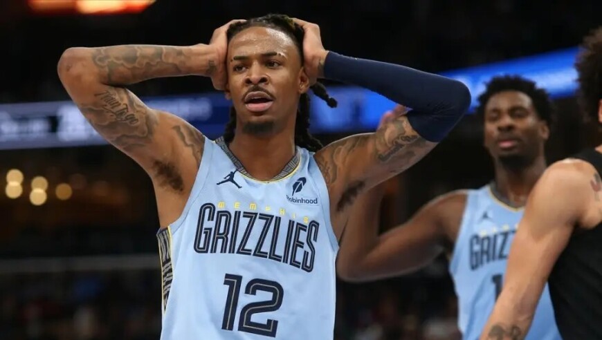 莫兰特赛季报销！顶薪1.93亿成笑话，3年仅打79场创NBA耻辱纪录