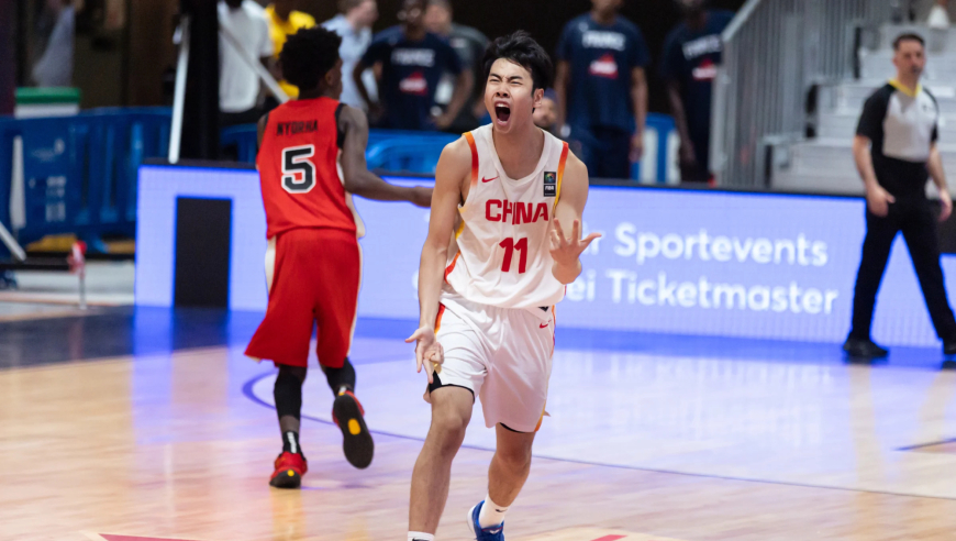 中国U19男篮vs斯洛文尼亚前瞻：小组赛最重要一战，张博源能否反弹